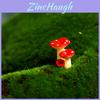 Realistic Resin Mushroom Cluster Miniature Decorative Art For Diy Gifts