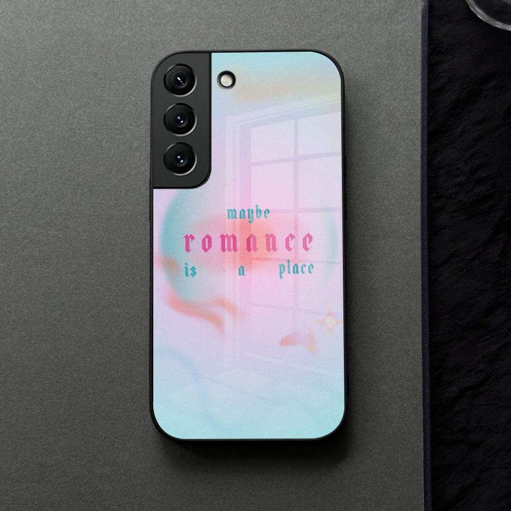 Fontaines DC Romance Phone Case Glass For Samsung Galaxy S21 S25 S22 S20 S24 S23 Ultra Fe Plus A16 A34 A54 A24 Coque