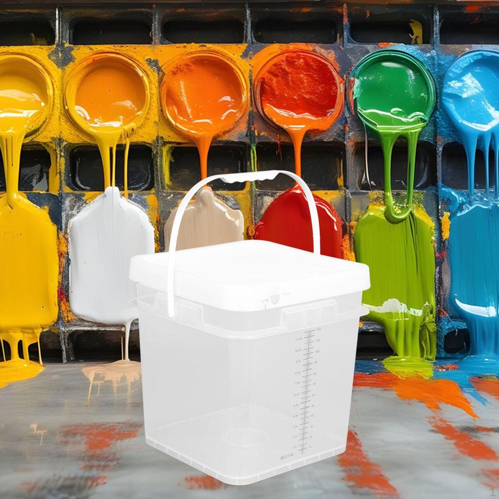 Leakproof Paint Bucket Holder for Mixing And Outdoor Use