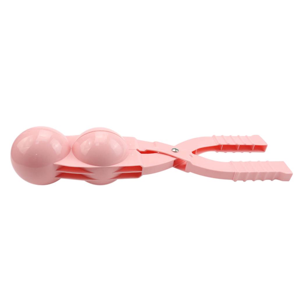 Children Play Snow Work Large Double Ball Snowball Clip Ski Pliers Spoon Clip Snow Device Sand Ball Clip Beach Toys