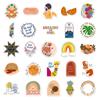 50 Rainbow Boya Series Stickers DIY Mobile Case Flat Refrigerator Skateboard Pack