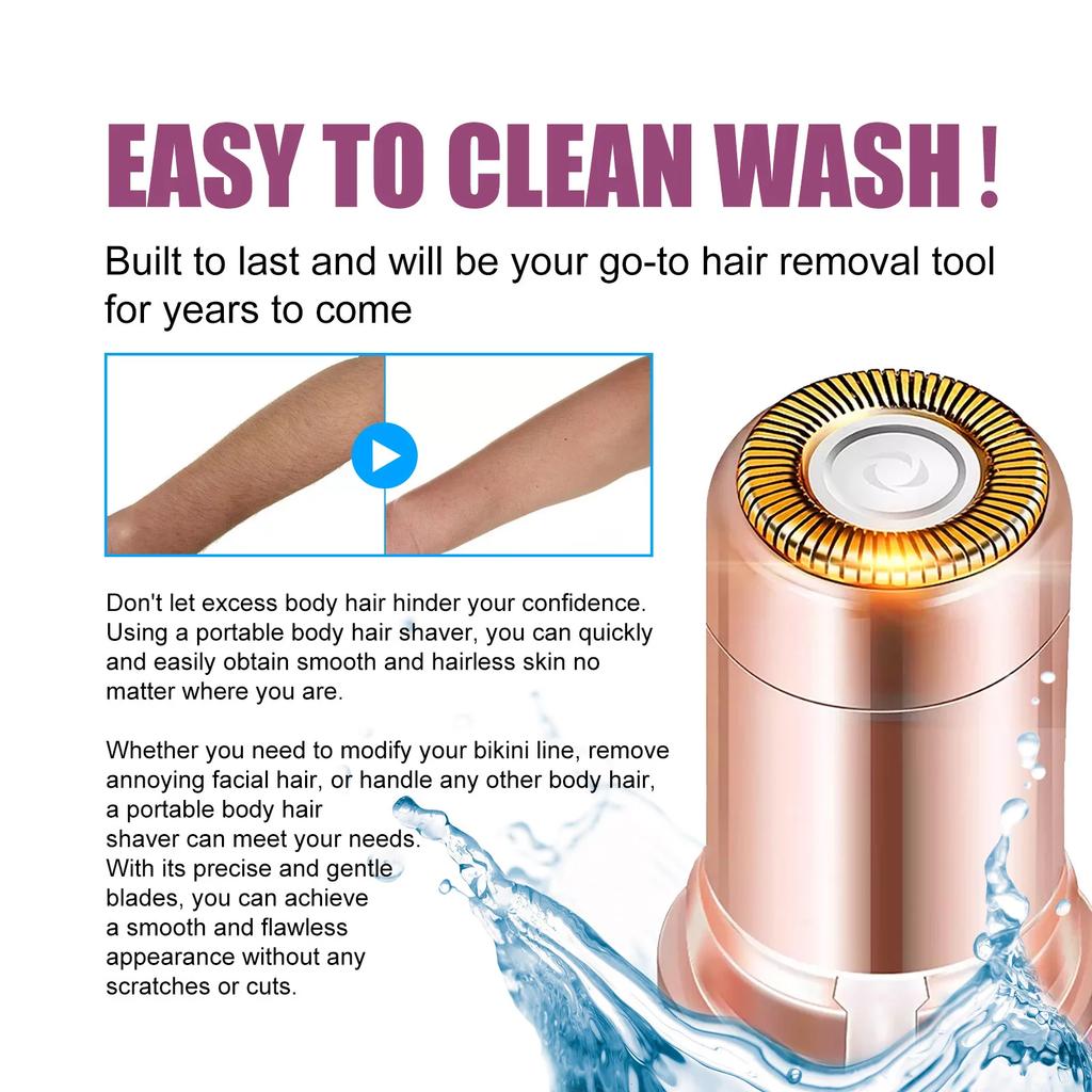 Portable Lipstick Shaped Women Electric Epilator Eyebrow Trimmer Painless Effective Facial Hair Removal Shaver Small Epilator