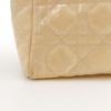 Dior Lady Dior Handbag Canage cream enamel Women Used