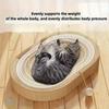1pc Pet Cat Scratching Board Extra Large Oval Sisal Cat Nest Wear-resistant and Non-shedding Cat Scratching Box Cat Supplies