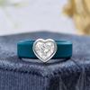 14K Golden Plated Blue Silicone Ring, Women's Fashion Hypoallergenic Stackable Ring for Daily Wear & Gifts