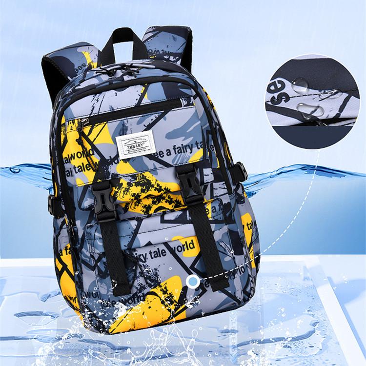 New Fashion Student School Bag For Boys 1-3-6 Grade Camouflage Schoolbag For Children Light Casual Backpack Men Camo Bagpack