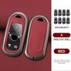 Auto Key Fob Cover Fit For Buick B 5 Buttons Opel Astra G H J Mokka Insignia Vectra Meriva Corsa Zafira Zinc Alloy+Leather Auto Accessories