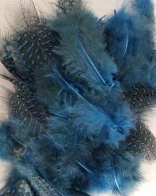 Blue Speckled Feathers Pack 3G