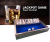 Echtes Jackpot-Würfelspiel aus Naturholz, Jackpot-Würfelspiel, Rot