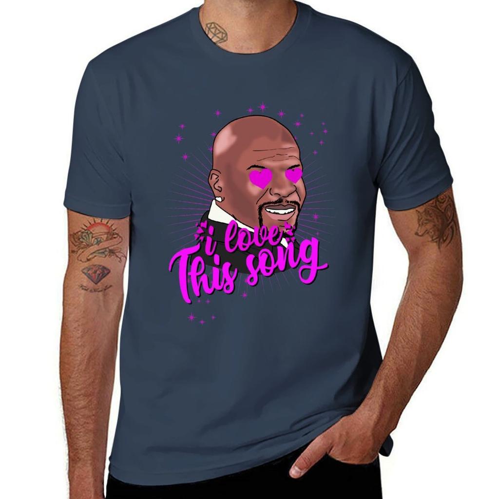 Latrell Terry Crews I Love This Song 2 Tshirt Casual Work Wear Tshirt