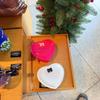 2025 Mini Heart Jelly Coin Purse - Cute, Fashionable Peach Heart Lipstick Bag