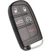 Remote Key Fob Replacement Fits for Chrysler 200 2015-2017 300 Dodge Charger Challenger - Smart Proximity Keyless Entry Remote Control 68155687AB