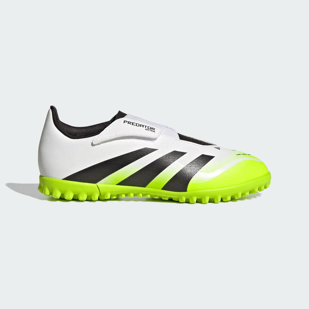 adidas Predator Club TF H L Kids JH8871 Kids' Performance Sports Shoes Cloud White / Core Black / Lucid Lemon