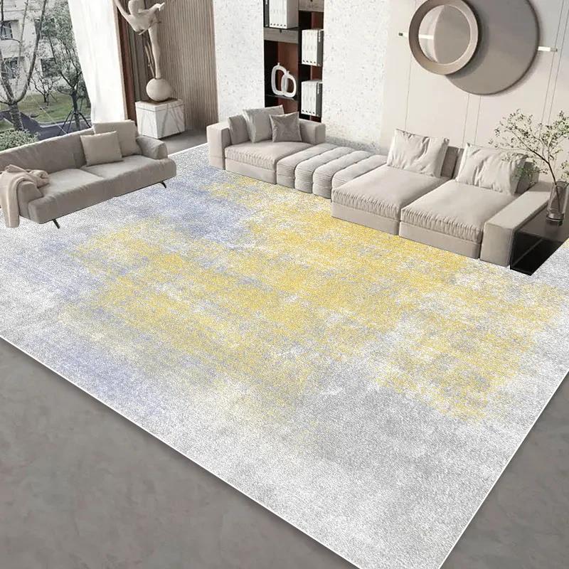 Nordic Style Luxury Carpet Living Room Decoration Sofa Area Rugs Large Bedroom Bedside Non-slip Rug Washable Coffee Tables Mat