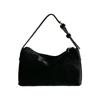 Suede bag autumn and winter new simple and versatile small handbag zipper niche high-end shoulder messenger bag