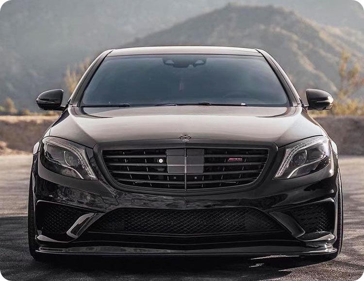 Mercedes W222 S-Class 14-17 AMG S65 Pre-Facelift Wide Body Kit: Front Bumper, Rear Bumper, Side Skirts