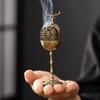 Matel Elster Hohl Lampe Sandelholz Duft Räuchergefäß Räucherstäbchenhalter Teehaus Ornamente Arbeitszimmer Heimdekor