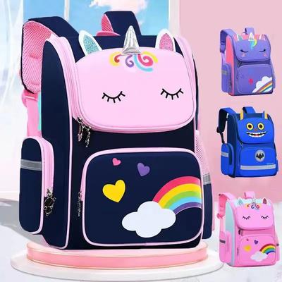 Girl School Backpack with Large Capacity Waterproof Animal Print Kids Backpack Children School Bags for Girls School Backpack Primary Book Bag