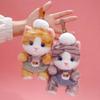 Calico Cat Plush Doll Keychain - Cute & Comforting Birthday Gift