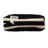 Clam Round Quilted Black Korean Pencil Case/Pencil Case/Pouch [Used]