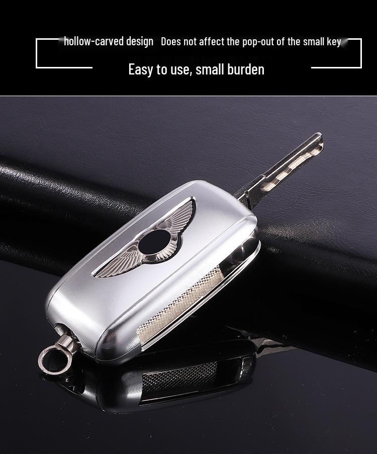 Bentley Continental, Flying Spur, Mulsanne, Bentayga Aluminum Car Key Case