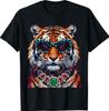 Cool Tiger Roar Leopard Sunglasses Funny Tiger T-Shirt
