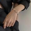 European & American Geometric Twisted Bracelet - Versatile Open Cuff for Women