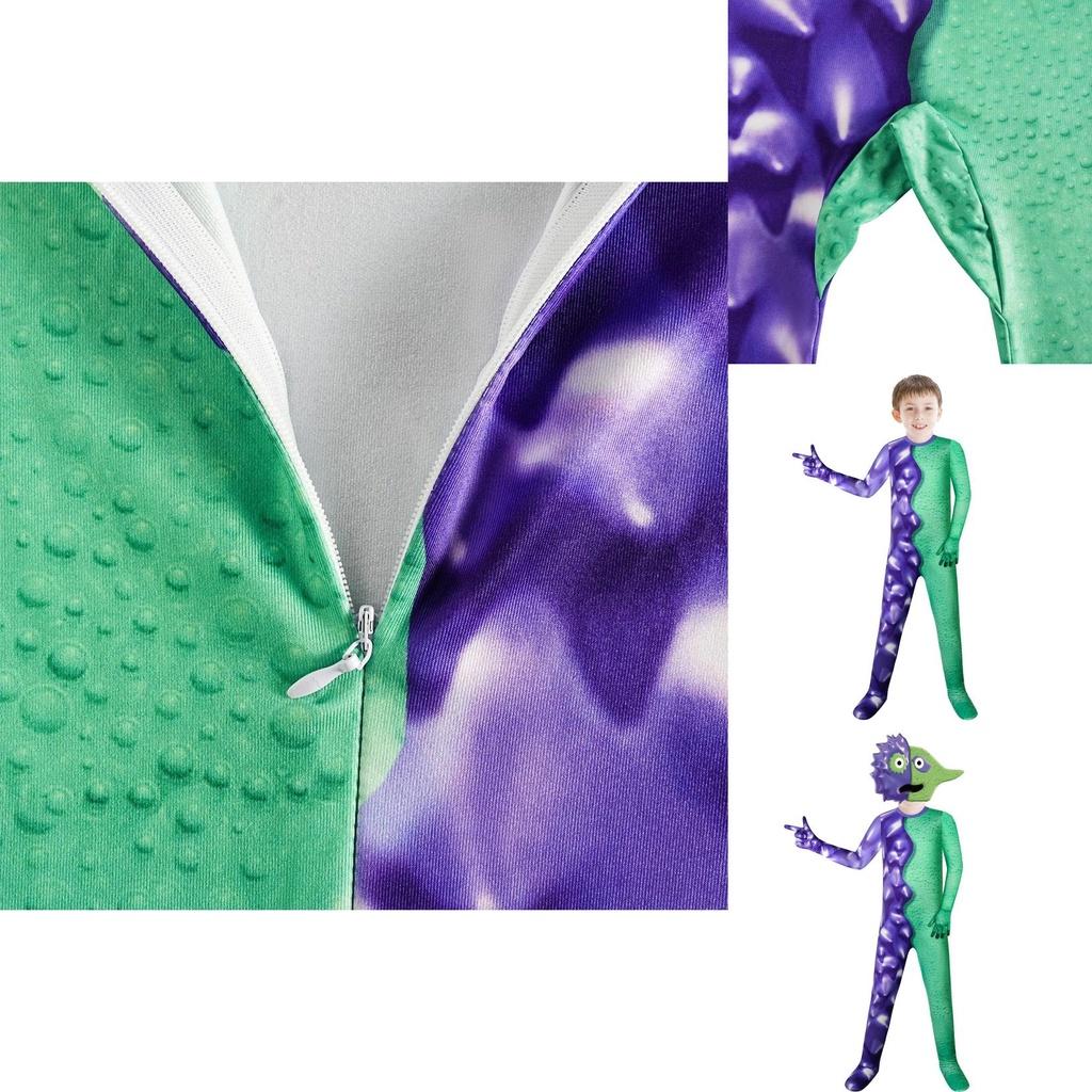 Garten Of Banban Kids' Dance Costume Ld138 Polyester Fiber Purple Costume For Boys And Girls
