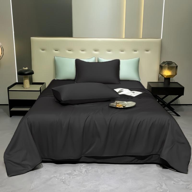 

Kuup Satin Surface Duvet Cover Colored Bedding Set King Size Quilt Cover High Quality Skin-Friendly Fabric Bedding No Sheet 135x200cm