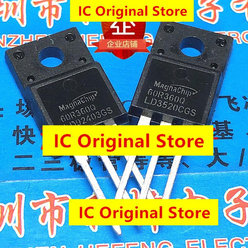

10pcs 60R360Q New And Original TO-220F 600V 11A 30R360 LCD MOS Field Effect Tube Triode Into Three Feet MMF60R360Q