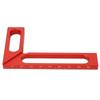 Aluminum Alloy Right Angle Ruler L Shape Design Machinist Square Measuring Square  Woodworking Use