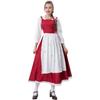 Medieval Grandmother Wolf Pastoral Fairy Tale Cos Dress Little Red Riding Hood Halloween Costume Cape Cape Party