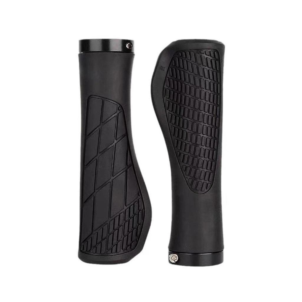 MTB Shockproof Bicycle Grips Bike Anti-Slip Lockable Grips Ergonomic Cycling Rubber Ball Handle Grips
