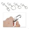 316 Stainless Steel Ended Bolt Snap Hooks Sided Trigger Chain Metal Clip Scuba Diving Clips Key
