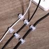 60Pcs Outdoor Light Clips Upgraded Adhesive Outdoor Light Clips Light Holder Clips for Garden Christmas Fairy Light