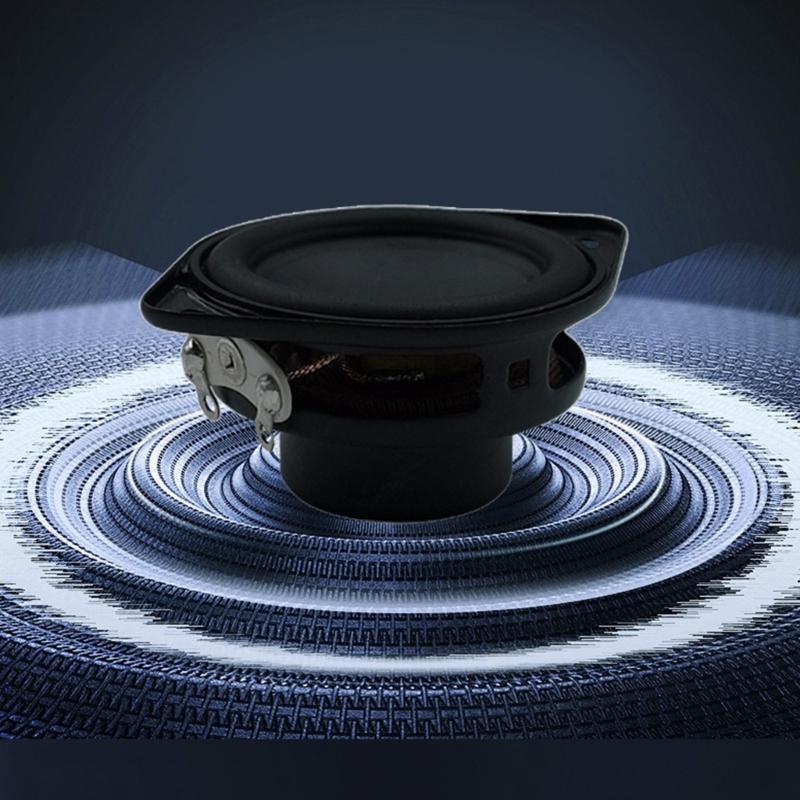 36mm Internal Magnetic Structure Speaker Rubber Edges Midrange Clear High Sensitivity for Car Sound & Systems Use