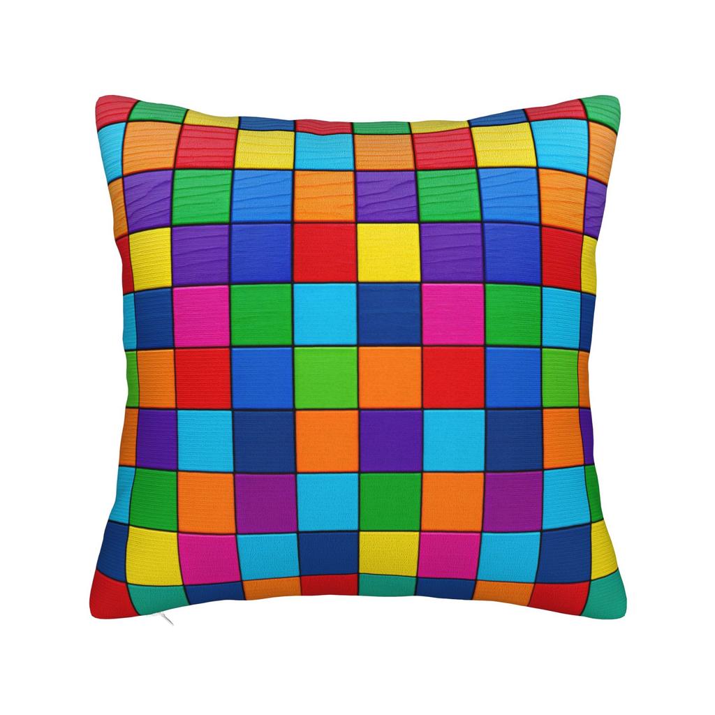 Palette Color Pillow Cover Funny Pillow Case For Living Room Sofa Square Pillowcases Birthday Gift