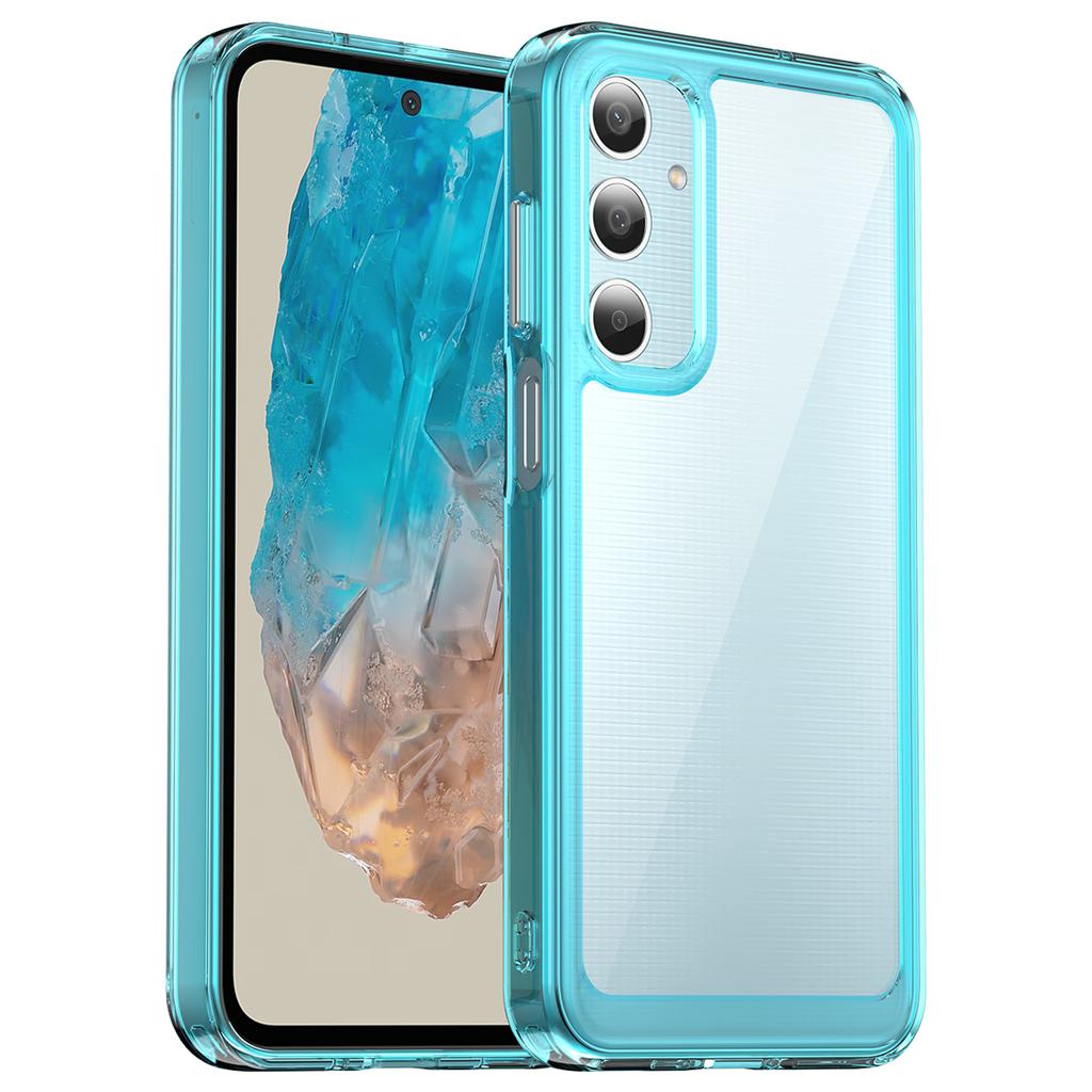 For Samsung Galaxy M35 5G Shockproof Case TPU +Acrylic Protective Clear Phone Cover