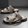 Herren EVA Sandalen Sommerbekleidung Doppelzweck Freizeitslipper Leichte Abriebfeste BStrandschuhe Lässige Trend-Sandalen Herren