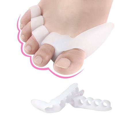 2 Stück Hallux Valgus Schutz Silikon Zehenpflege Fußmassagegerät