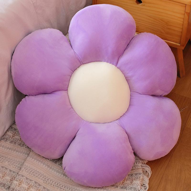 Blumen-Plüschkissen für Mädchen mit PP-Baumwollfüllung, perfekt zum Schlafen und Entspannen