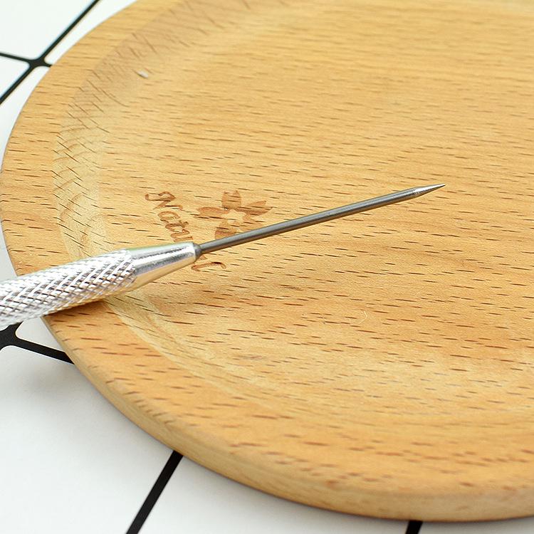 Ultraleichtes Polymer Clay Formset: 7 Nadeln mit Texturbürste