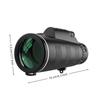 Smartphone Adapter Powerful Monocular Zoom HD Monocular Waterproof Telescope Monocular  Outdoor