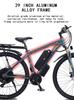 AKEZ 1000W modello Lega di Alluminio Bicicletta Elettrica 21 Velocità Bicicletta Elettrica Per Adulto 29 pollici Mountain ebike Batteria al Litio 48v13AH tragitto quotidiano