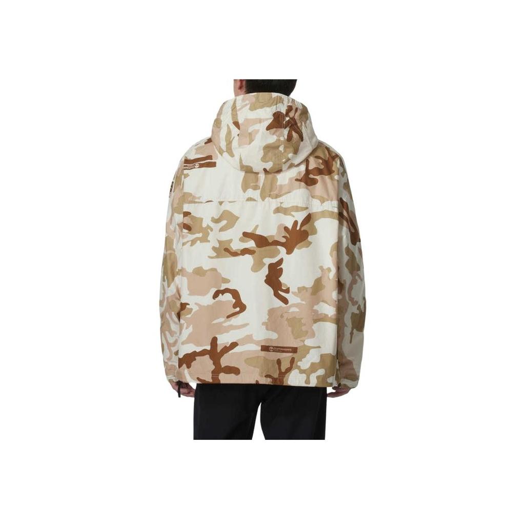Timberland Hooded Sports Casual Woven Long Sleeve Jacket Men Jacket Camouflage A5ZUNCR8