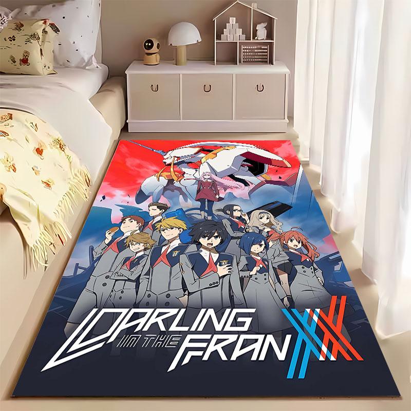 Darling In the Franxx Theme Suitable As a Non-slip Mat for the Living Room or Bedroom Sofa