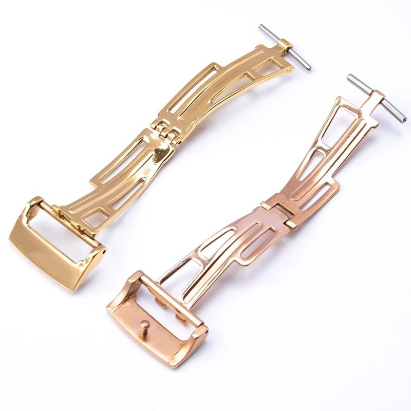 Folding Clasp 18mm TopStainless Steel Fold Buckle For AP Strap For Audemars Belt For Piguet Accessories Leather Rubber Watchband
