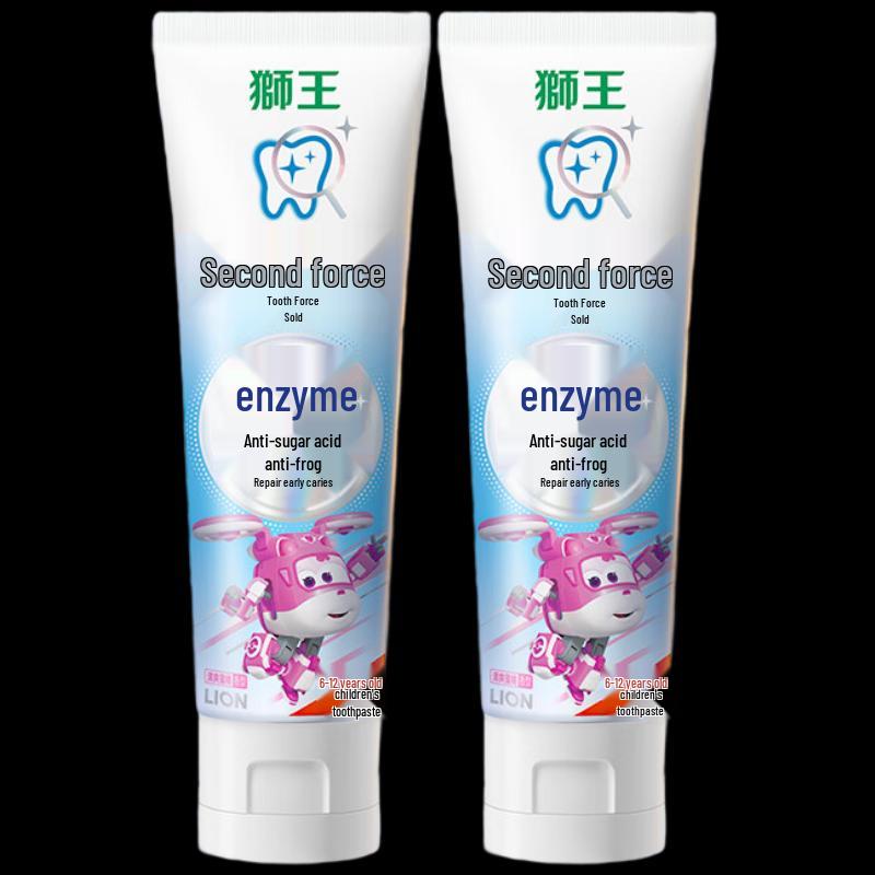 Lion DentaCheck Kids Peach Anti-Cavity Toothpaste