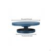 Pottery Turntable Cast Iron Clay Concentric Circular Groove Top
