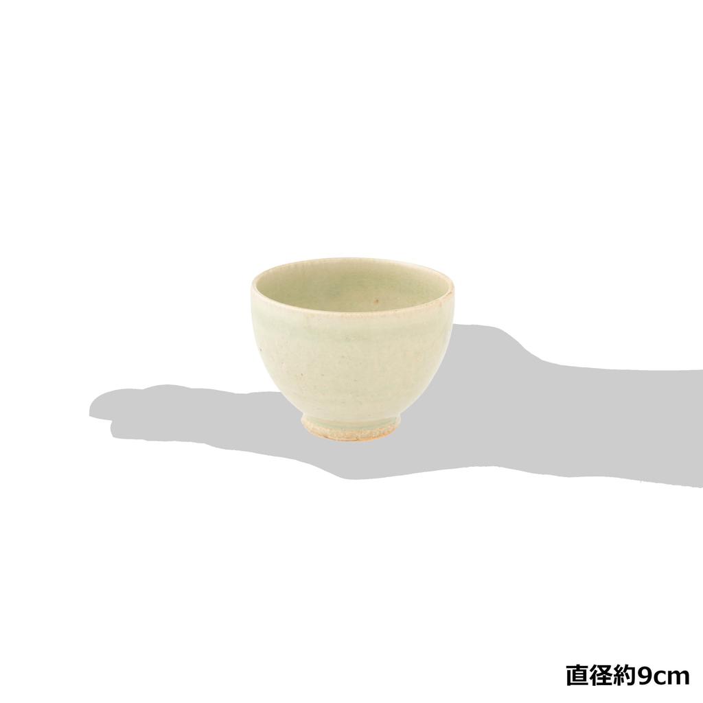 Marui Seito Shigaraki Ware Hechimon Small Bowl, Diameter 9cm, White, Bidro, Cream, MR-3-4108